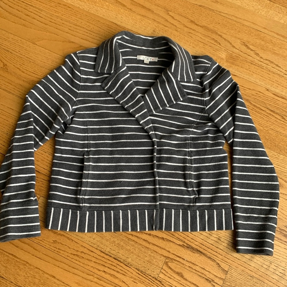 Ann Taylor loft, unstructured jacket